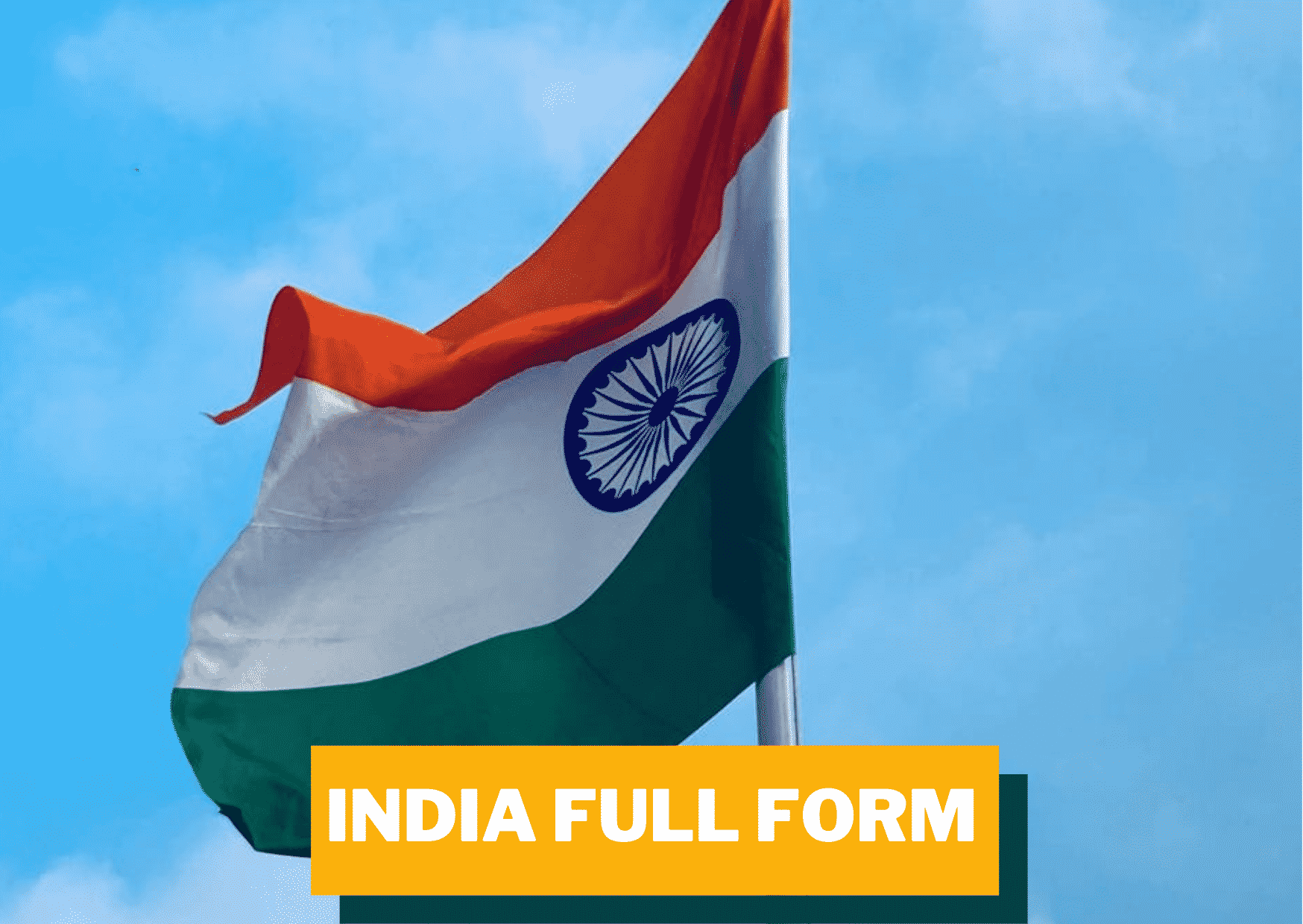 India Ka Full Form