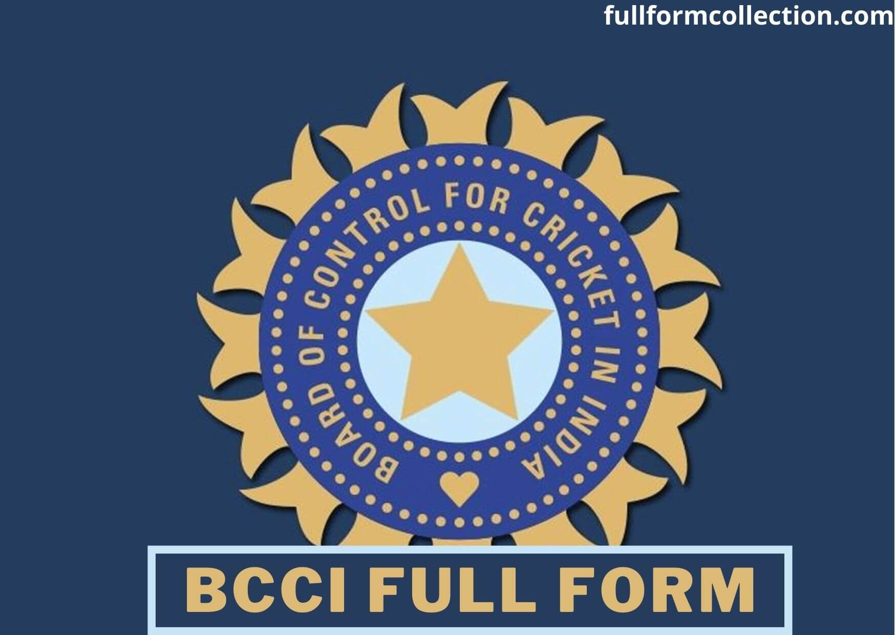 BCCI ka Full Form