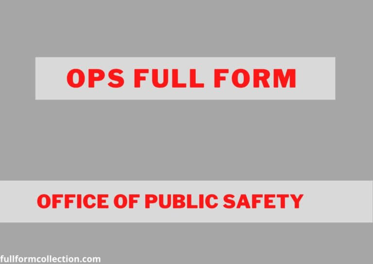 OPS Full Form In Hindi – OPS का फुल फॉर्म क्या है?