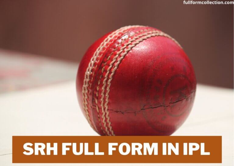 SRH Full Form In IPL – SRH का फुल फॉर्म क्या है?